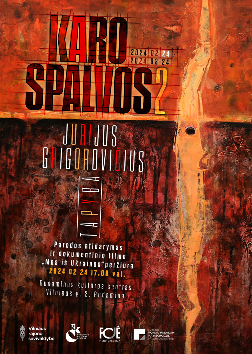 Jurijaus Grigorovičiaus tapybos parodos atidarymas ir filmo peržiūra